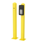 Optex OVS-MPY 28" Mini Post for Road Mounting  - Yellow