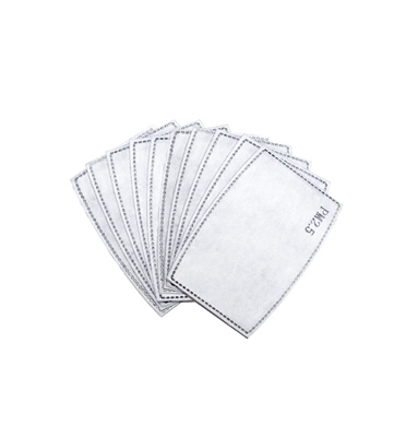 PM 2.5 ACTIVATED CARBON FILTER - SET OF 50 FILTERS