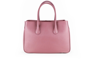 MAXIMA LEATHER HAND  BAG - rose