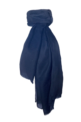 MARBELLA TISSUE Scarf - cashmere blue