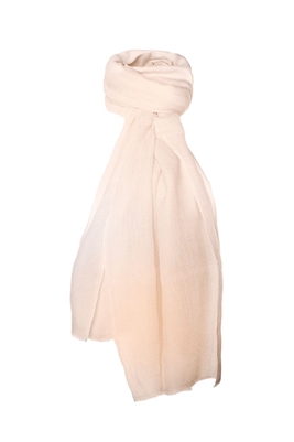 MARBELLA TISSUE Scarf - cashmere cream