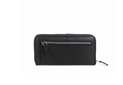 MAXIMA LEATHER WALLET - black