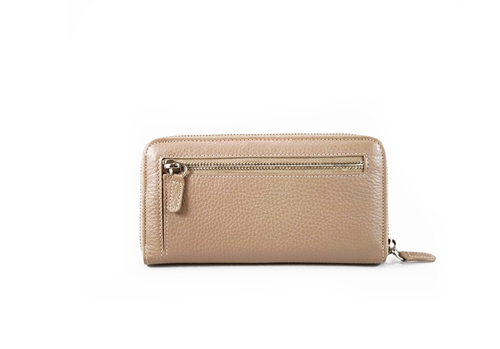 MAXIMA LEATHER WALLET - cappuccino