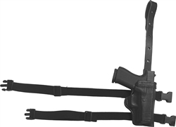 Pro Carry Thigh Holster in Leather