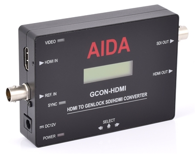 AIDA Imaging HDMI to Genlock SDI/HDMI Converter