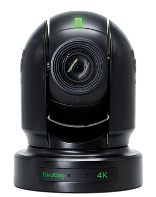 BirdDog EYES P400 4K 10-Bit Full NDI PTZ Camera (Black)