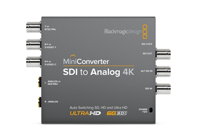 Blackmagic Design Mini Converter - SDI to Analog 4K