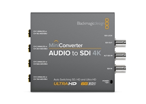 Blackmagic Design Mini Converter Audio to SDI 4K