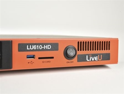 LU610 HEVC-4K encoder with internal modems