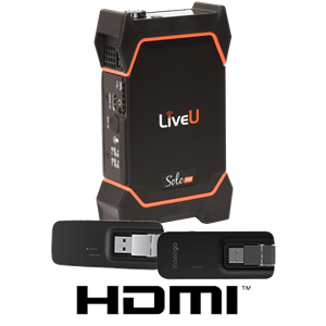 LiveU Solo PRO HDMI with Solo Connect 2 Modem Bundle
