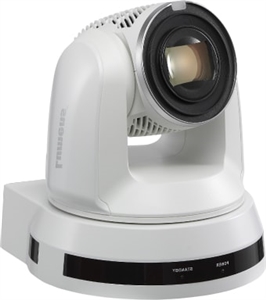 30x Optical Zoom 4K, IP PTZ Video Camera; White Color