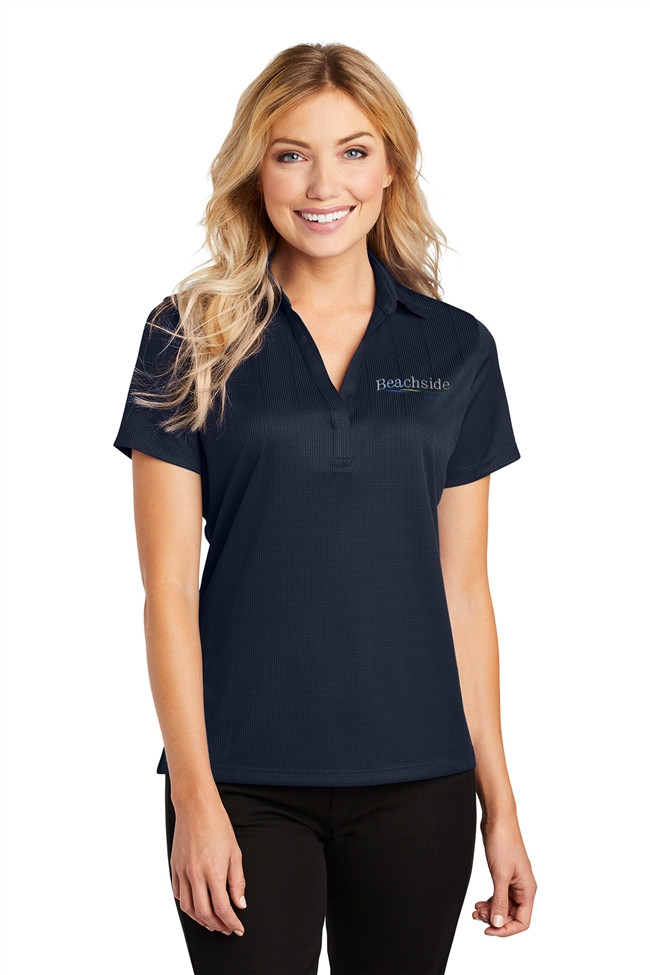 BHG Ladies Performance Fine Jacquard Polo