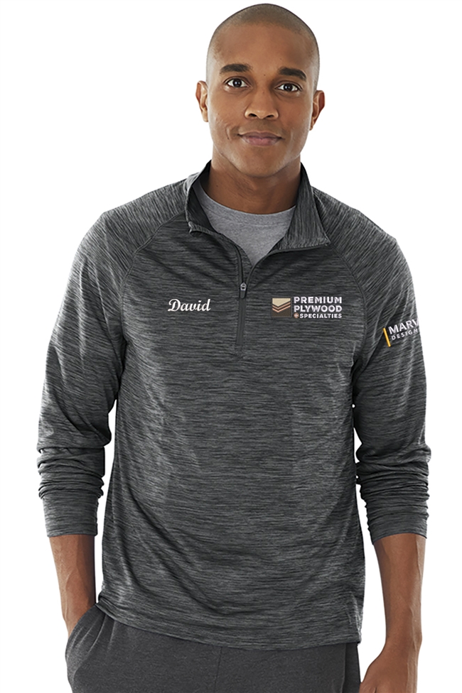 MHC Charles RiverÂ® Space Dye Performance Pullover