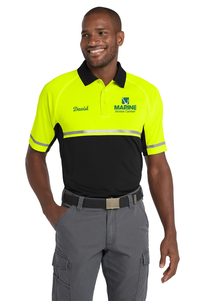 MHC CornerStoneÂ® Select Lightweight Snag-Proof Enhanced Visibility Polo