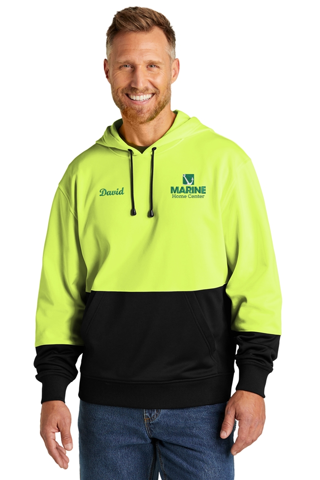 MHC CornerStoneÂ® Enhanced Visibility Fleece Pullover Hoodie