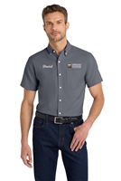 MHC Port AuthorityÂ® Short Sleeve SuperProâ„¢ Oxford Shirt