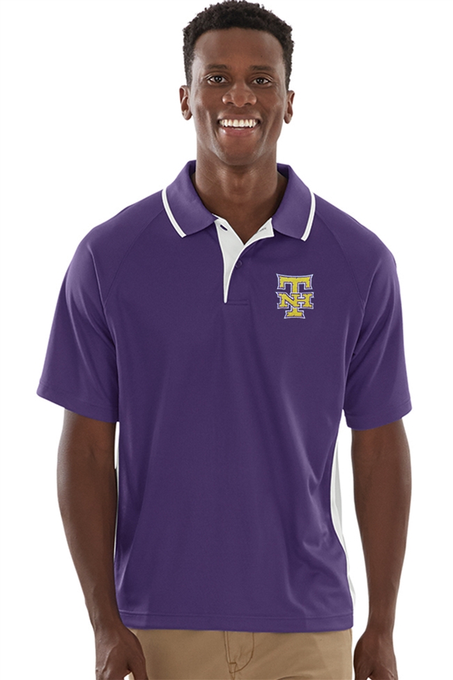 NHT Charles River ApparelÂ® Men's Color Blocked Wicking Polo