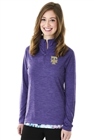 NHT Charles River ApparelÂ® Ladies Space Dye Performance Pullover