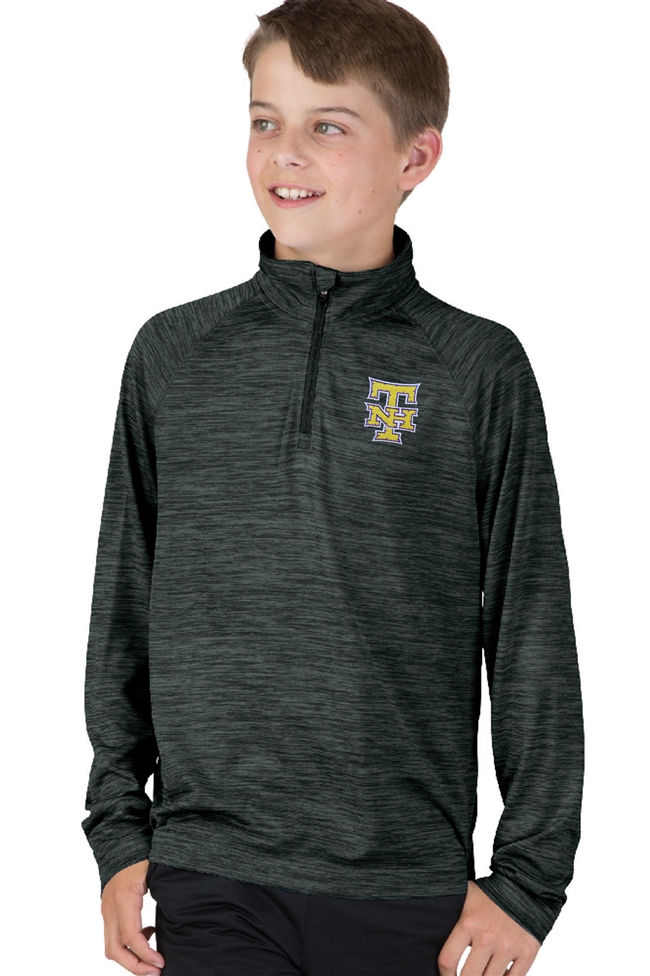 NHT Charles River ApparelÂ® Youth Space Dye Performance Pullover