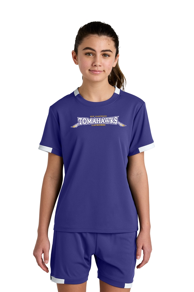 NHT Sport-TekÂ® Youth Club Short Sleeve Crew