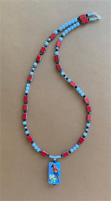 Photo of Paloma the Parrot Necklace Kit