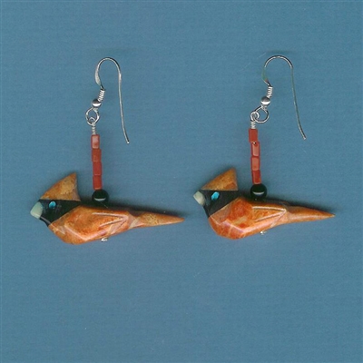 Cardinal Calls Earrings Kit