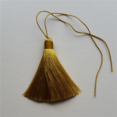 Photo of Pure Silk Gold Tassel
