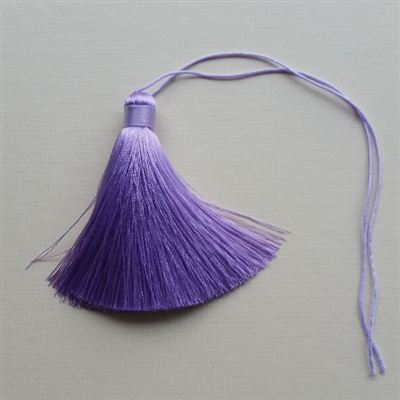 Photo of Pure Silk Lavender Tassel