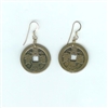 Antique Chinese Coin Earrings Kit