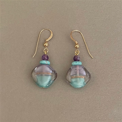 Photo of Lavander Fields Forever Earrings Kit