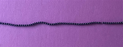 Photo of 2mm Black Onyx Beads