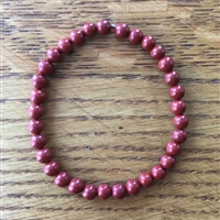 Photo of 6mm Red Jasper Bracelet Kit