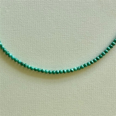 Photo of 4mm Malachite beads