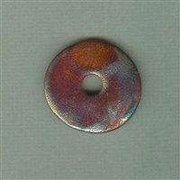 Raku 'Pi' Pendant