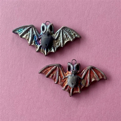 Photo of Handmade Raku Bat Pendant