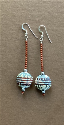 Photo of the Sedona Sunrise Earrings Kit