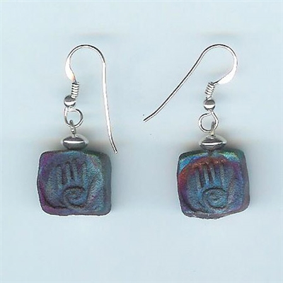 Square Raku Earring Kit