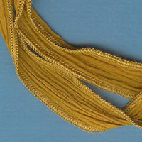 Mustard Custard Silk Ribbon