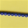 Round lapis lazuli beads - 4mm