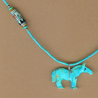 Zuni Turquoise Horse Necklace Kit
