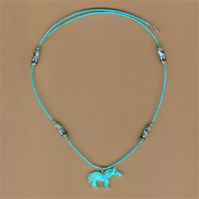 Zuni Turquoise Horse Necklace Kit