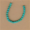 Turquoise Beads by the inch - 4mm