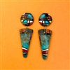 Earrings-4 by Chris Nieto, Pueblo Santo Domingo (Kewa)