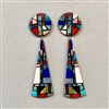 Photo of Earrings by Chris Nieto, Pueblo Santo Domingo (Kewa)