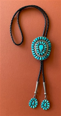 Photo of Navajo Bolo Tie, Circa 1965