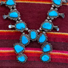 Navajo Squash Blossom Necklace, Circa 1965