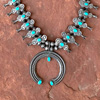 Navajo Squash Blossom Necklace #2, Circa 1975