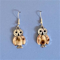 Photo of Zuni Indian Owl Earrings