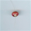 Red Hot Chili Pepper Bead 7x12mm