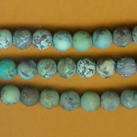 photo of Matte Finish African Turquoise - 6mm round